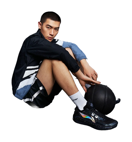 LINING Blade 3V2 Obsidian - Basketball Shoes Unisex Black 