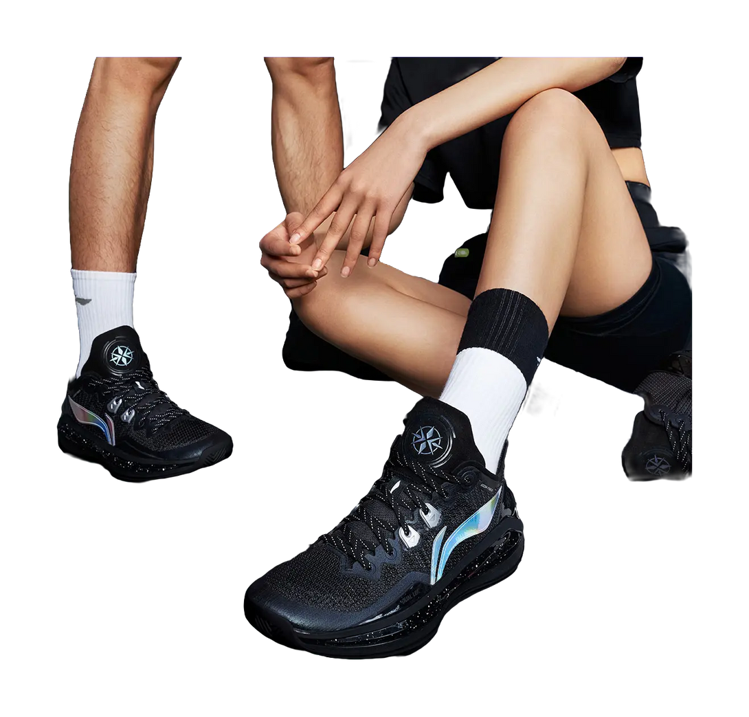 LINING Blade 3V2 Obsidian - Basketball Shoes Unisex Black 