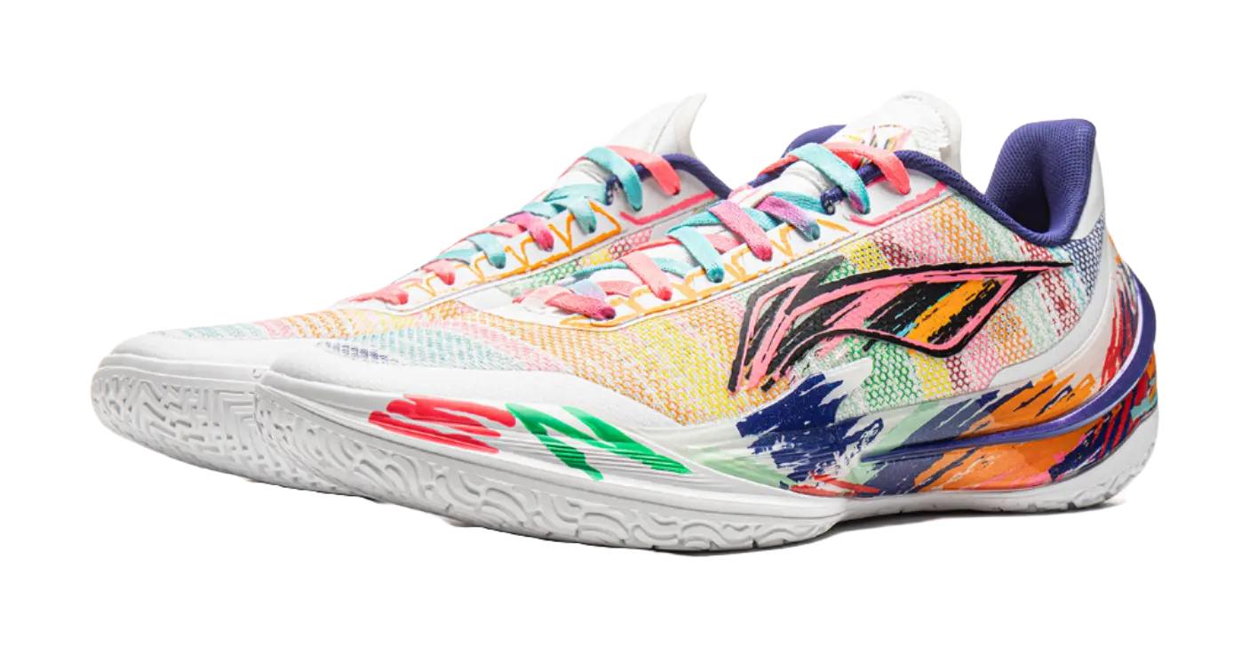 LINING Blade 5 V2 Basketball Shoes Mens Low top Multicolor 