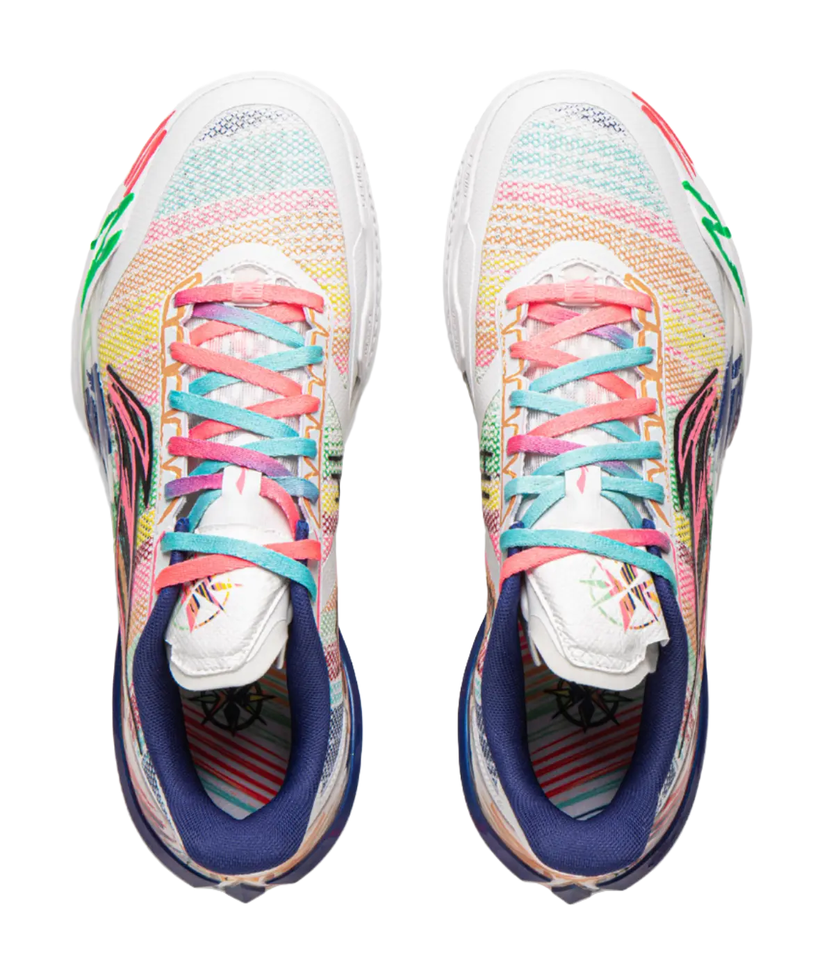 LINING Blade 5 V2 Basketball Shoes Mens Low top Multicolor 