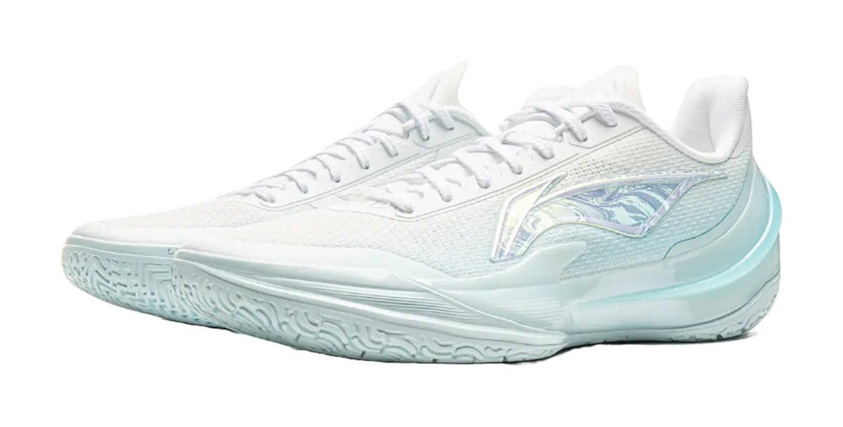 LINING Blade 5 V2 - Basketball Shoes Mens White Blue 