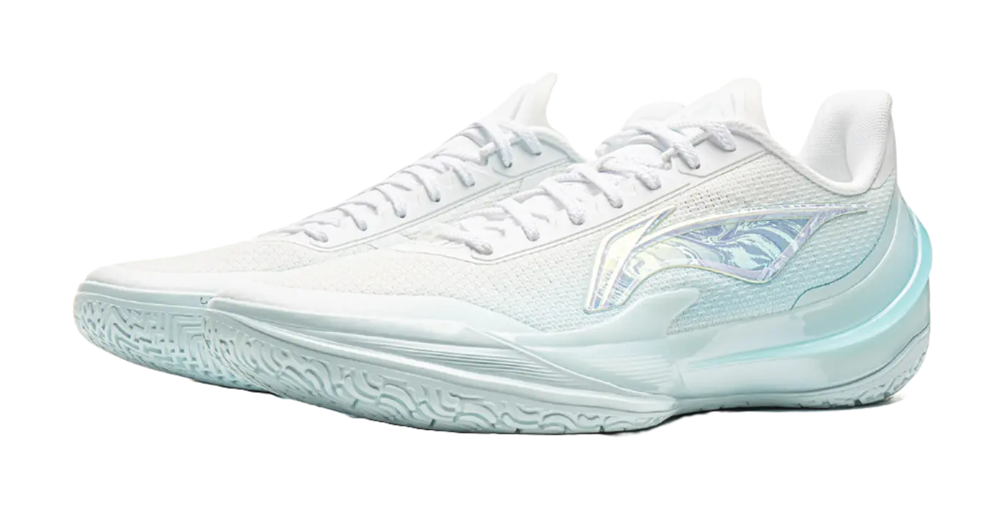 LINING Blade 5 V2 - Basketball Shoes Mens White Blue 