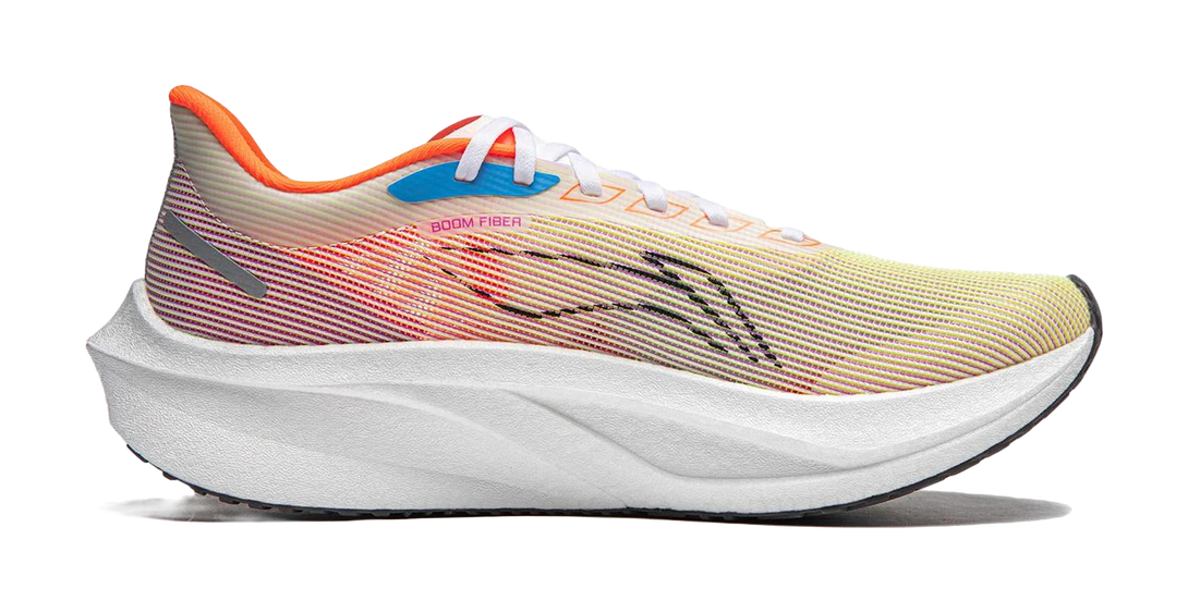 LINING Feidian 4 Challenger Running Shoes Men's Low top Orange 