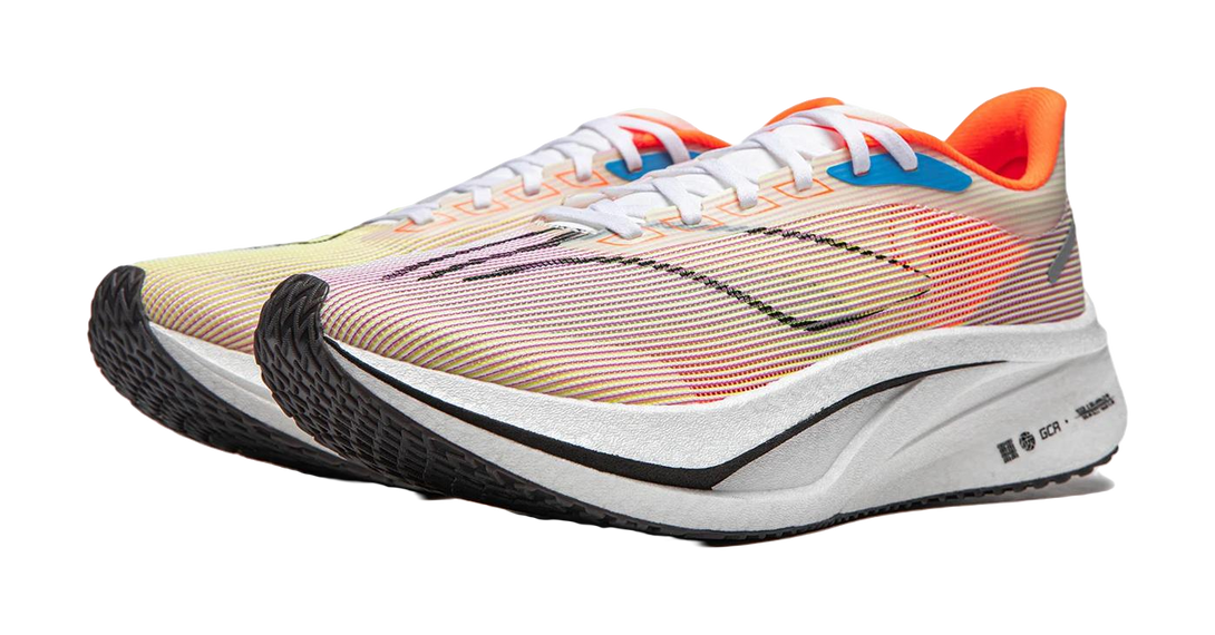 LINING Feidian 4 Challenger Running Shoes Men's Low top Orange 