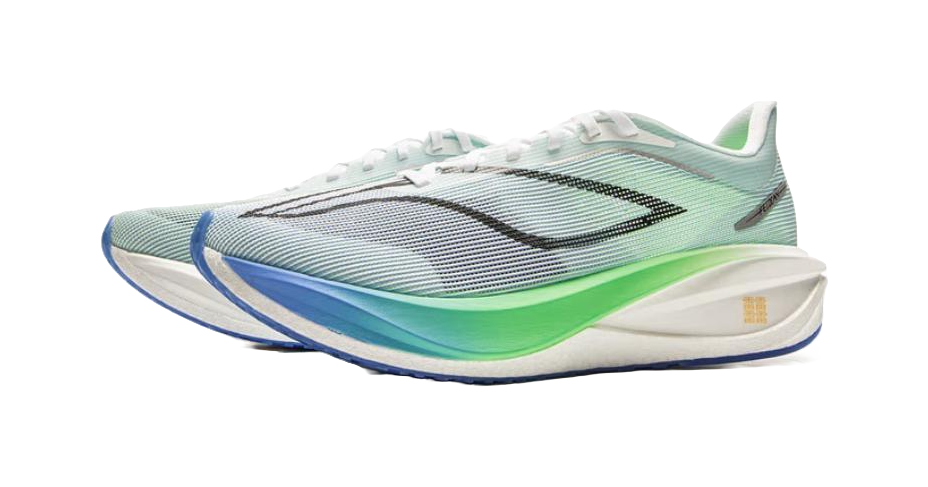 LINING Feidian 5 Challenger Running Shoes Mens Low top Standard White/Empty Blue 