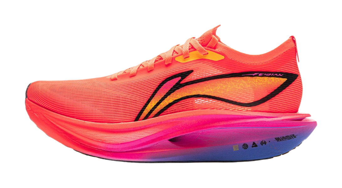 LINING Flyco 5 ELITE Running Shoes Unisex Low top Red/Black 