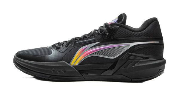 LINING Light Speed 3mid Basketball Shoes Mens Mid top Black Purple 