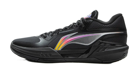 LINING Light Speed 3mid Basketball Shoes Mens Mid top Black Purple 