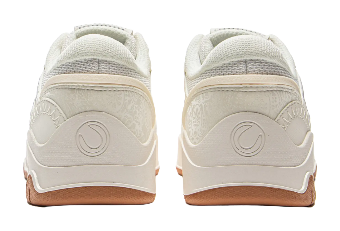 LINING Moon White 3 Skateboard Shoes Women's Low top Mist White 