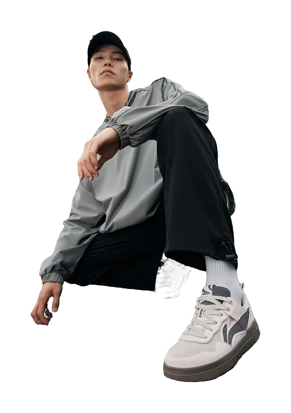 LINING Qingyun 'Beige Brown'  VJSNEAKER