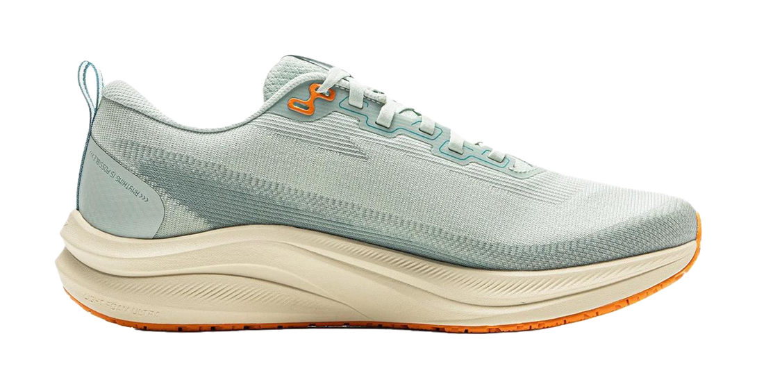 LINING Red Hare 8 Running Shoes Men's Low top Light Moss Blue/Pale Mountain Green 