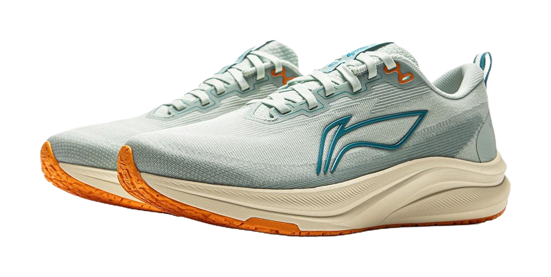 LINING Red Hare 8 Running Shoes Men's Low top Light Moss Blue/Pale Mountain Green 