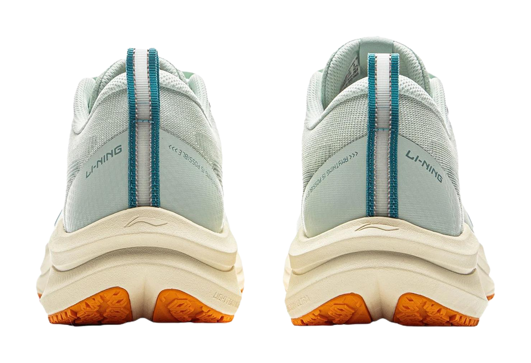 LINING Red Hare 8 Running Shoes Men's Low top Light Moss Blue/Pale Mountain Green 