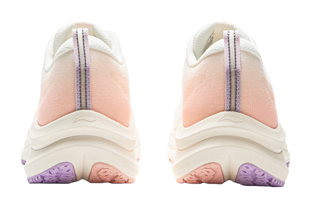 LINING Red Hare 8 Running Shoes Women's Low top Ivory/Frosting Pink 