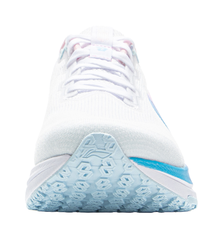 LINING Red Hare 8 Running Shoes Women's Low top Standard White/Light Sky Blue 