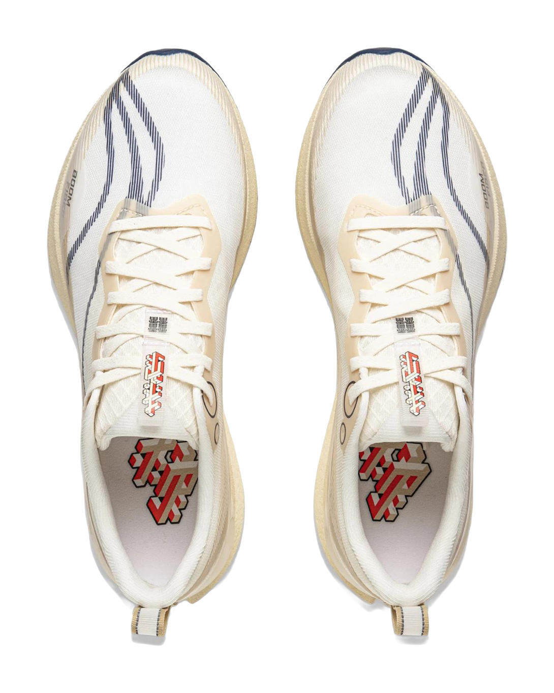 LINING Red Hare 8PRO Running Shoes Men's Low top Ecru 