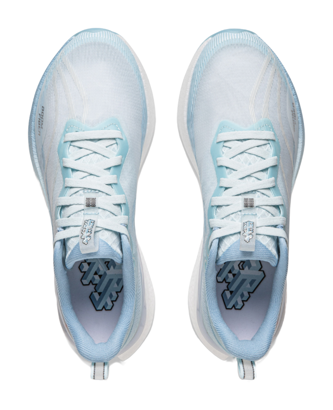 LINING Red Hare 8PRO Running Shoes Women's Low top Light Sky Blue 