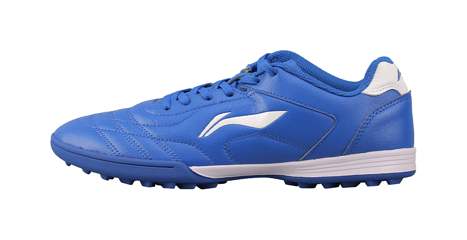 LINING Soccer Shoes Men's Low top Blue/White 