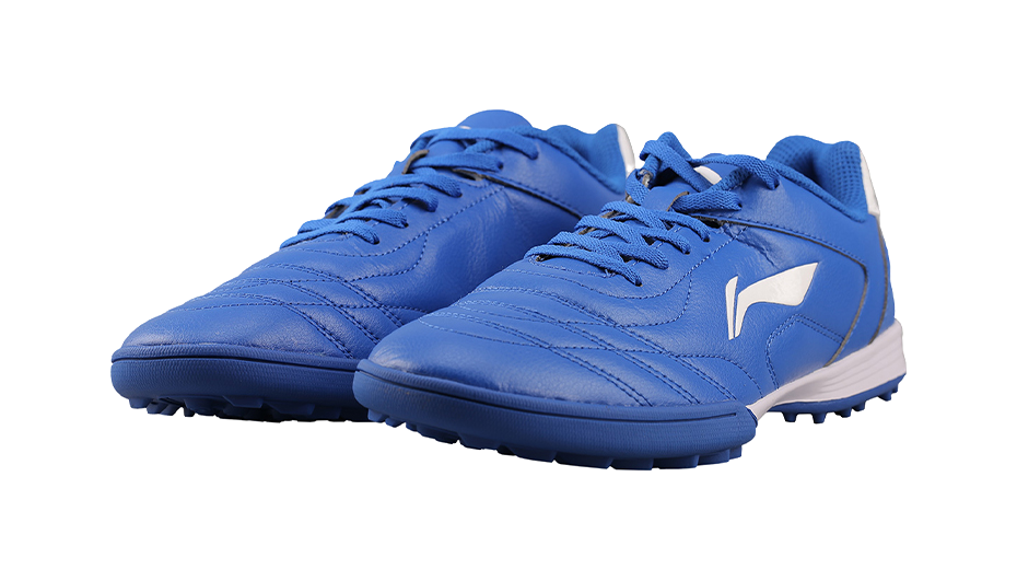 LINING Soccer Shoes Men's Low top Blue/White 