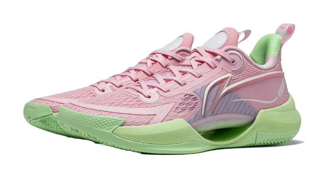 LINING Super Light V2 Basketball Shoes Mens Low top Pink 