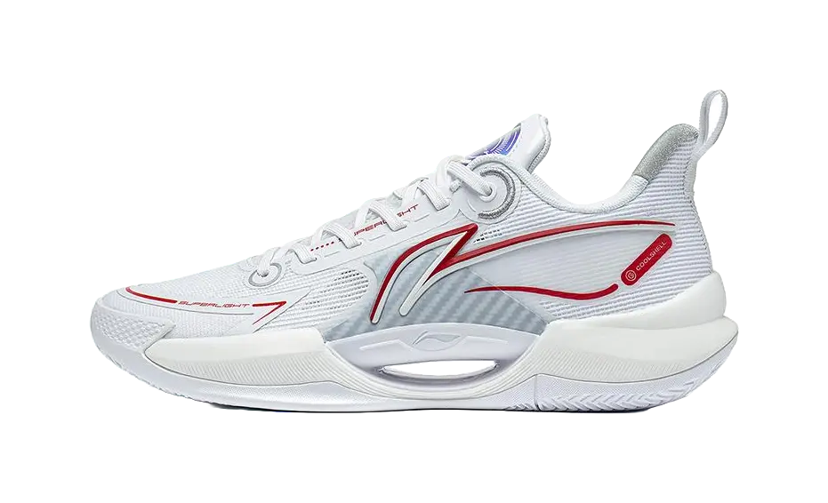 LINING Super Light V2 Basketball Shoes Mens Low top White 