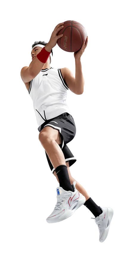 LINING Super Light V2 Basketball Shoes Mens Low top White 