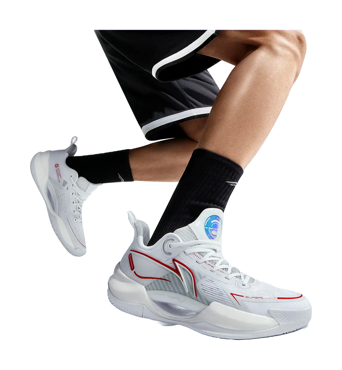 LINING Super Light V2 Basketball Shoes Mens Low top White 