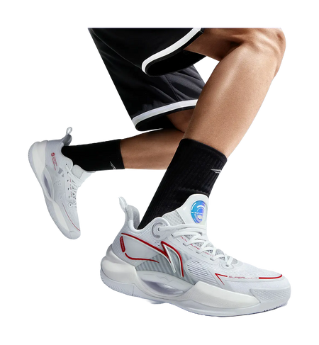 LINING Super Light V2 Basketball Shoes Mens Low top White 