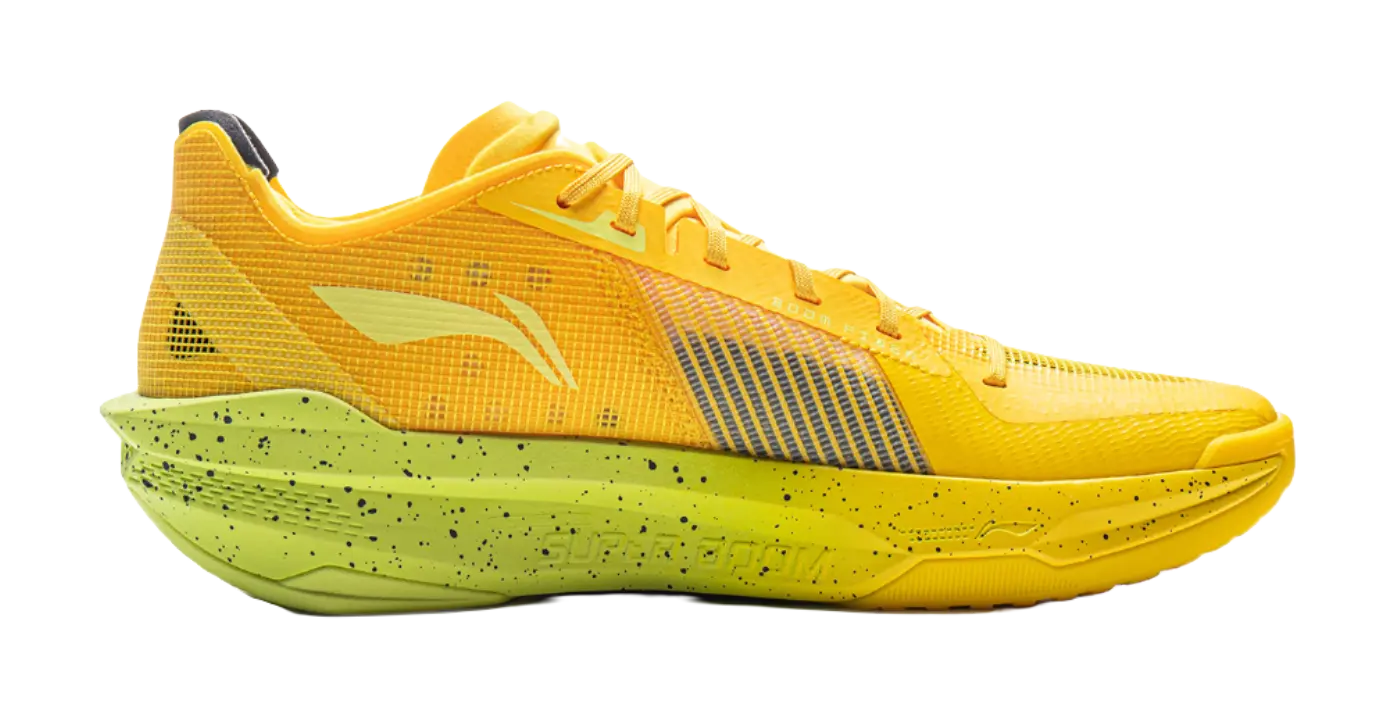 LINING Ultralight Basketball Shoes Mens Low top Lemon 