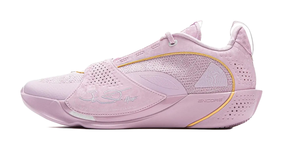 LINING Wade All City 13ENCORE Basketball Shoes Mens Low top Early Lotus Pink 