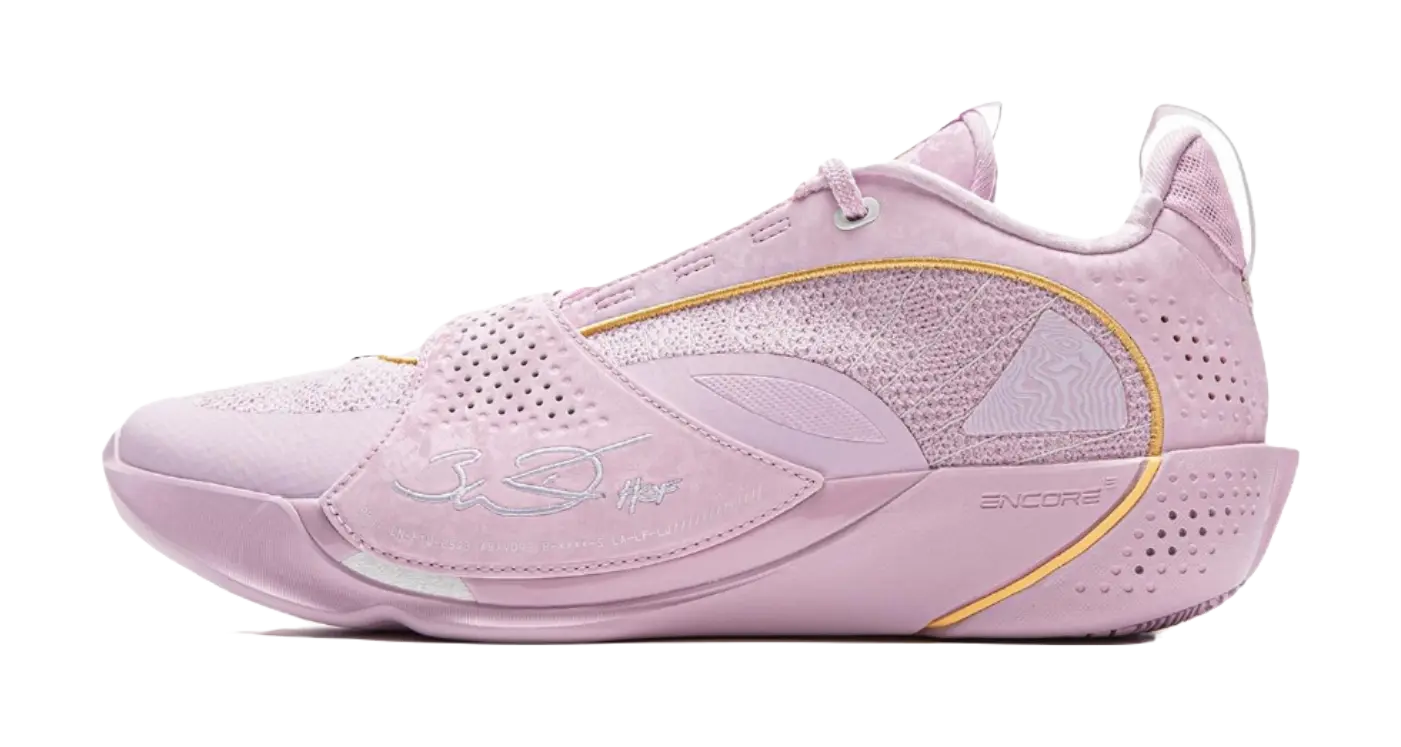 LINING Wade All City 13ENCORE Basketball Shoes Mens Low top Early Lotus Pink 