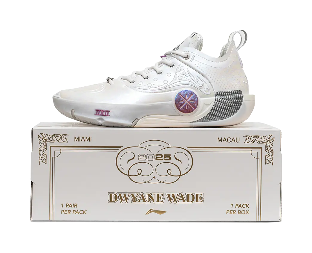 LINING Way of Wade WOW12 - LUX "Macau Special Edition" Basketball Shoes MensStandard White 
