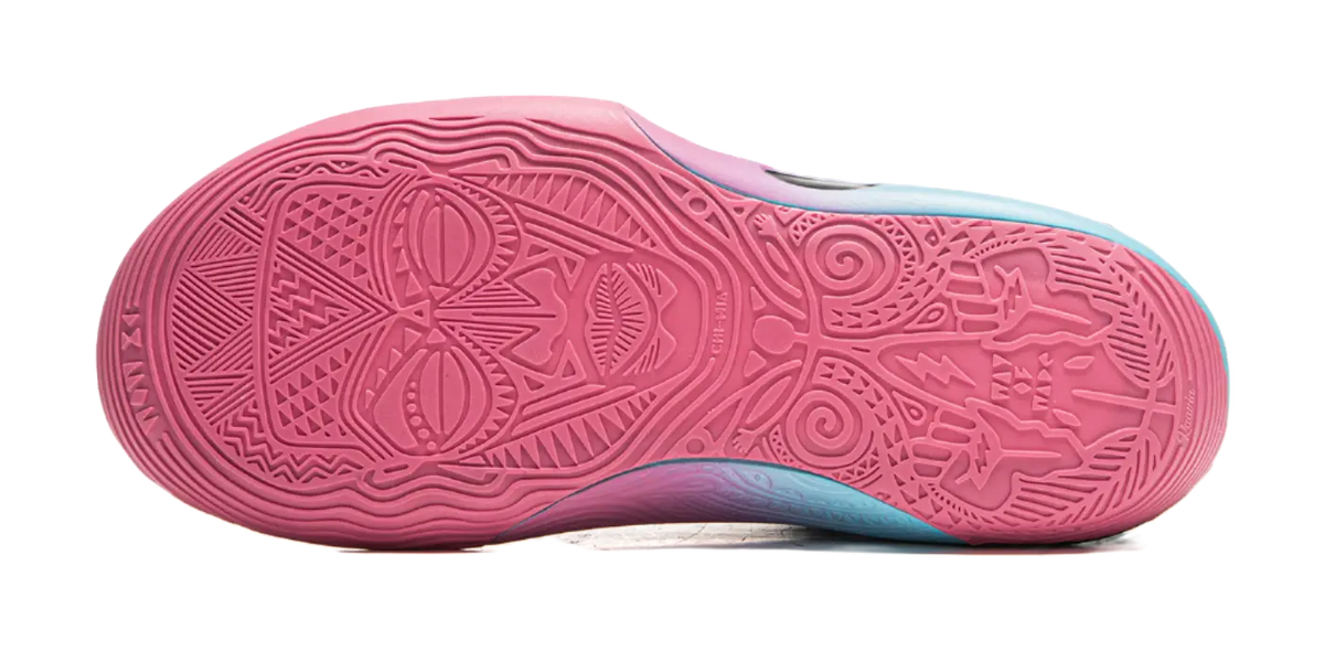 LINING Wow11 Basketball Shoes Mens Mid top Black Pink 