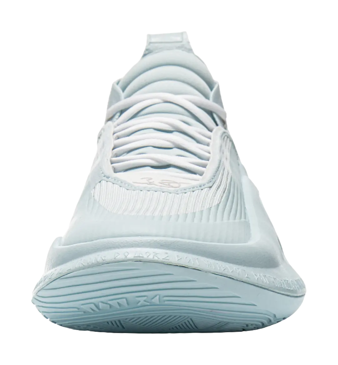 LINING Wow11 Basketball Shoes Mens Mid top Light Sky Blue 