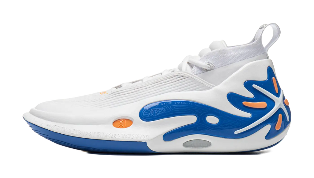 LINING Wow11 Basketball Shoes Mens Mid top Standard White 