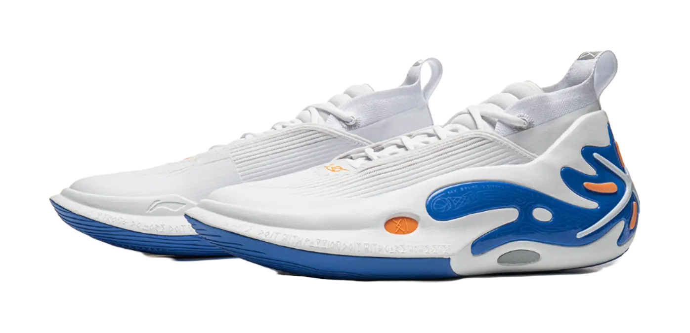 LINING Wow11 Basketball Shoes Mens Mid top Standard White 