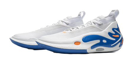 LINING Wow11 Basketball Shoes Mens Mid top Standard White 