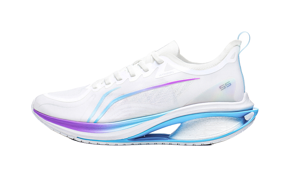 LINING WuShi 5S 3.0 Running Shoes Men's Low top White/Blue/Purple 