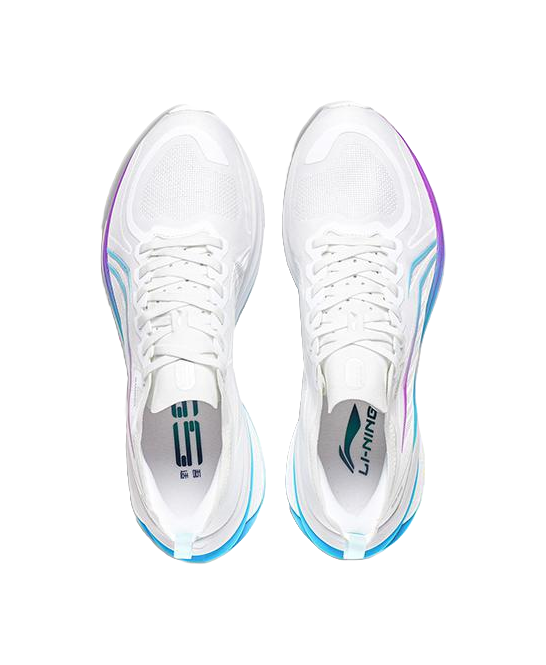 LINING WuShi 5S 3.0 Running Shoes Men's Low top White/Blue/Purple 