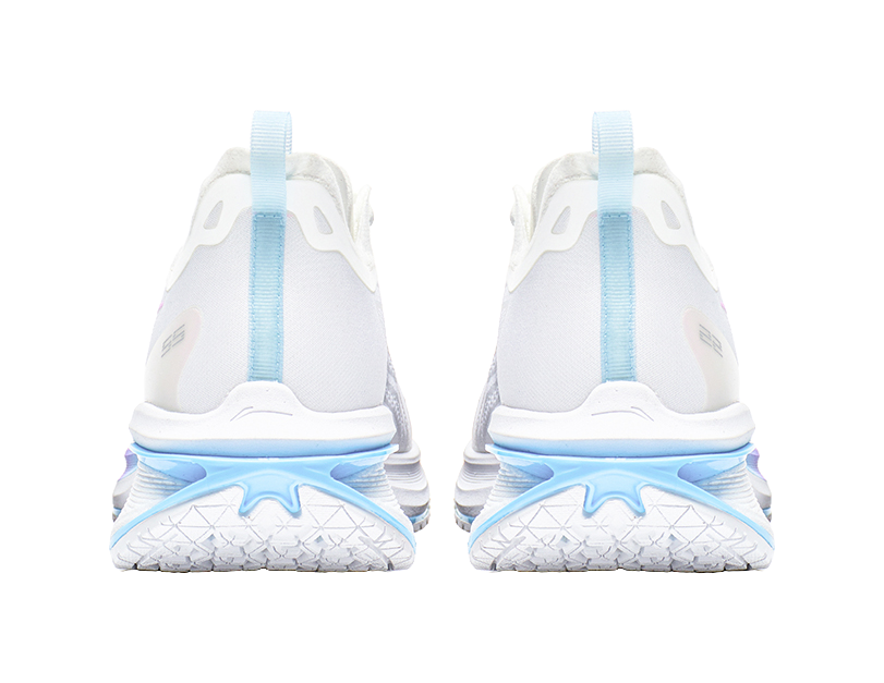 LINING WuShi 5S 3.0 Running Shoes Men's Low top White/Blue/Purple 