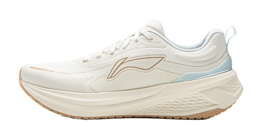 LINING Wuyue 3.0 Protective Edition Running Shoes Women's Low top Ecru 