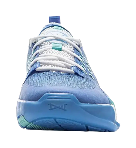 LINING YOUNG All City 12 V2 Anti Slip Wear Resistant Low Top Childrens Basketball Shoes Teal Blue  vjsneaker.com