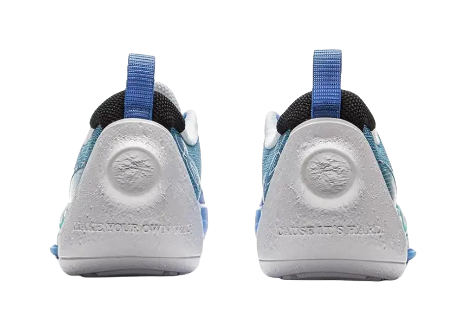 LINING YOUNG All City 12 V2 Anti Slip Wear Resistant Low Top Childrens Basketball Shoes Teal Blue  vjsneaker.com