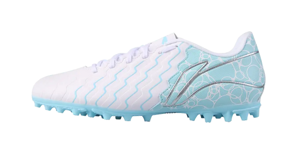 LINING YOUNG Anti-Slip And Wear-Resistant Breathable Low-Top Kids Soccer Shoes Sky Light Blue Kids 