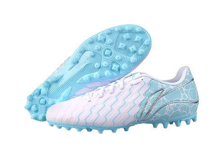 LINING YOUNG Anti-Slip And Wear-Resistant Breathable Low-Top Kids Soccer Shoes Sky Light Blue Kids  vjsneaker.com