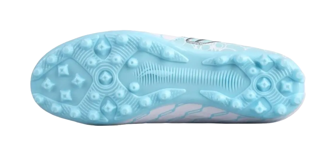 LINING YOUNG Anti-Slip And Wear-Resistant Breathable Low-Top Kids Soccer Shoes Sky Light Blue Kids  vjsneaker.com