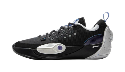 LINING YOUNG Anti-Slip And Wear-Resistant Support Low-Top Childrens Basketball Shoes Black Kids 