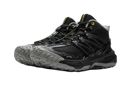 LINING YOUNG Anti-Slip Wear-Resistant Mid-Top Kids Outdoor Shoes Black Kids  vjsneaker.com