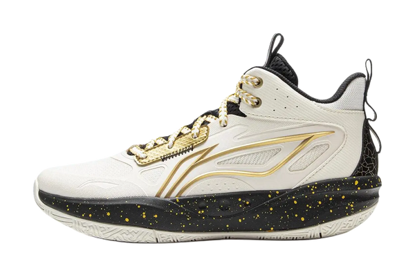 LINING YOUNG Basketball Childrens Basketball Shoes White Kids 