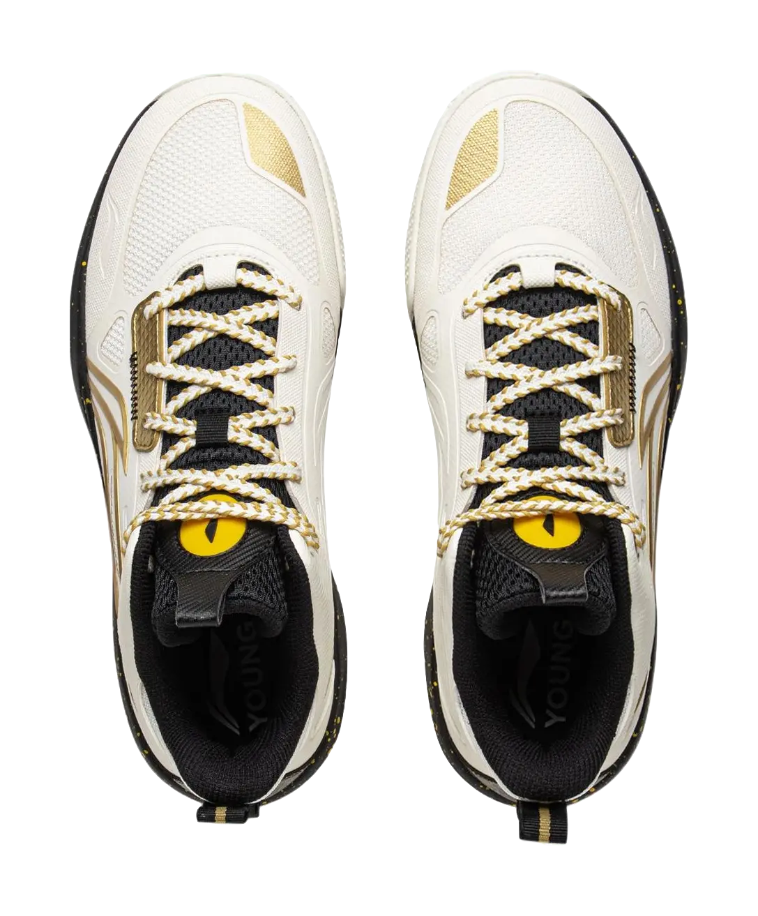 LINING YOUNG Basketball Childrens Basketball Shoes White Kids 